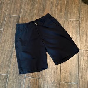 Men's Black Performance Shorts